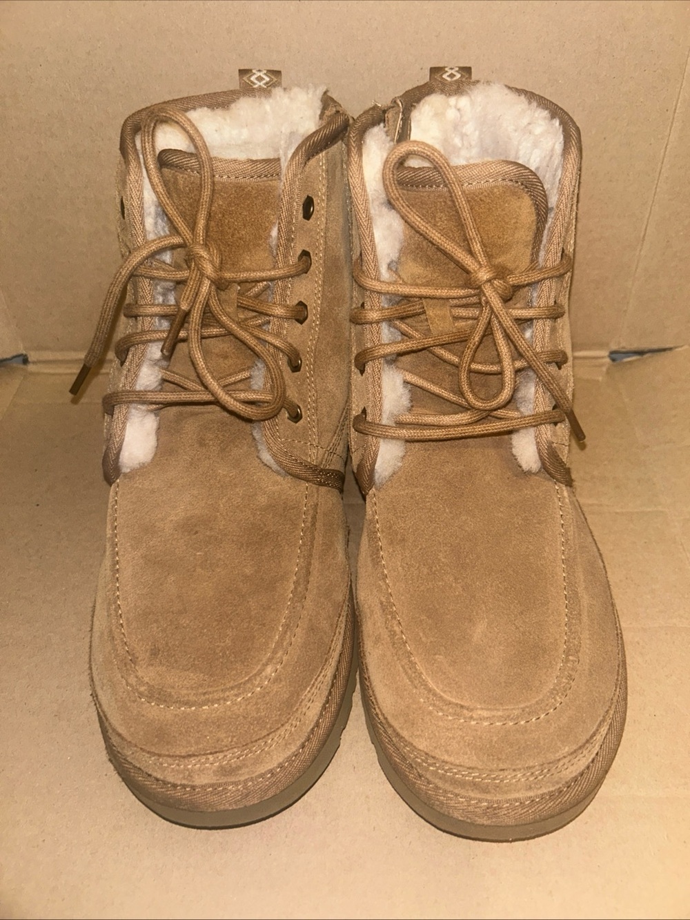 UGG Neumel Moc Chestnut Suede Chukka Boots 1121645 Men’s Size 9